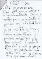 Sara Pipan, 2.r., OŠ Danila Lokarja Ajdovščina Sara Pipan, 2.r., OŠ Danila Lokarja Ajdovščina